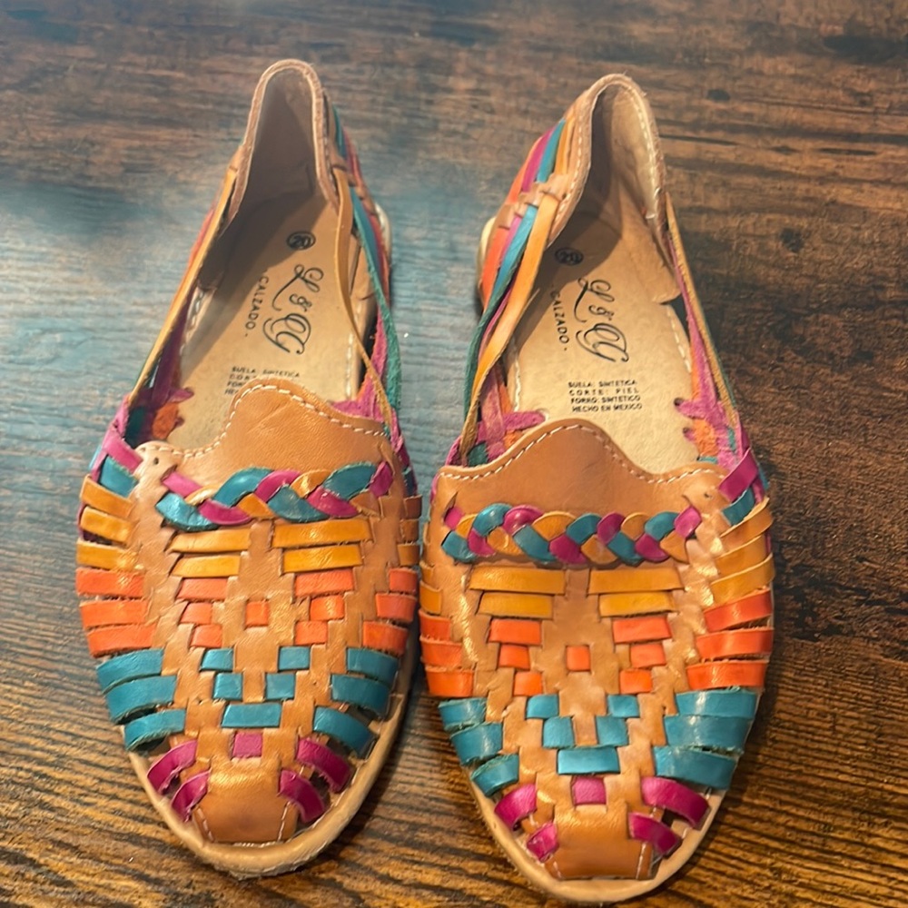 Girls Mexican Guaraches/sandals